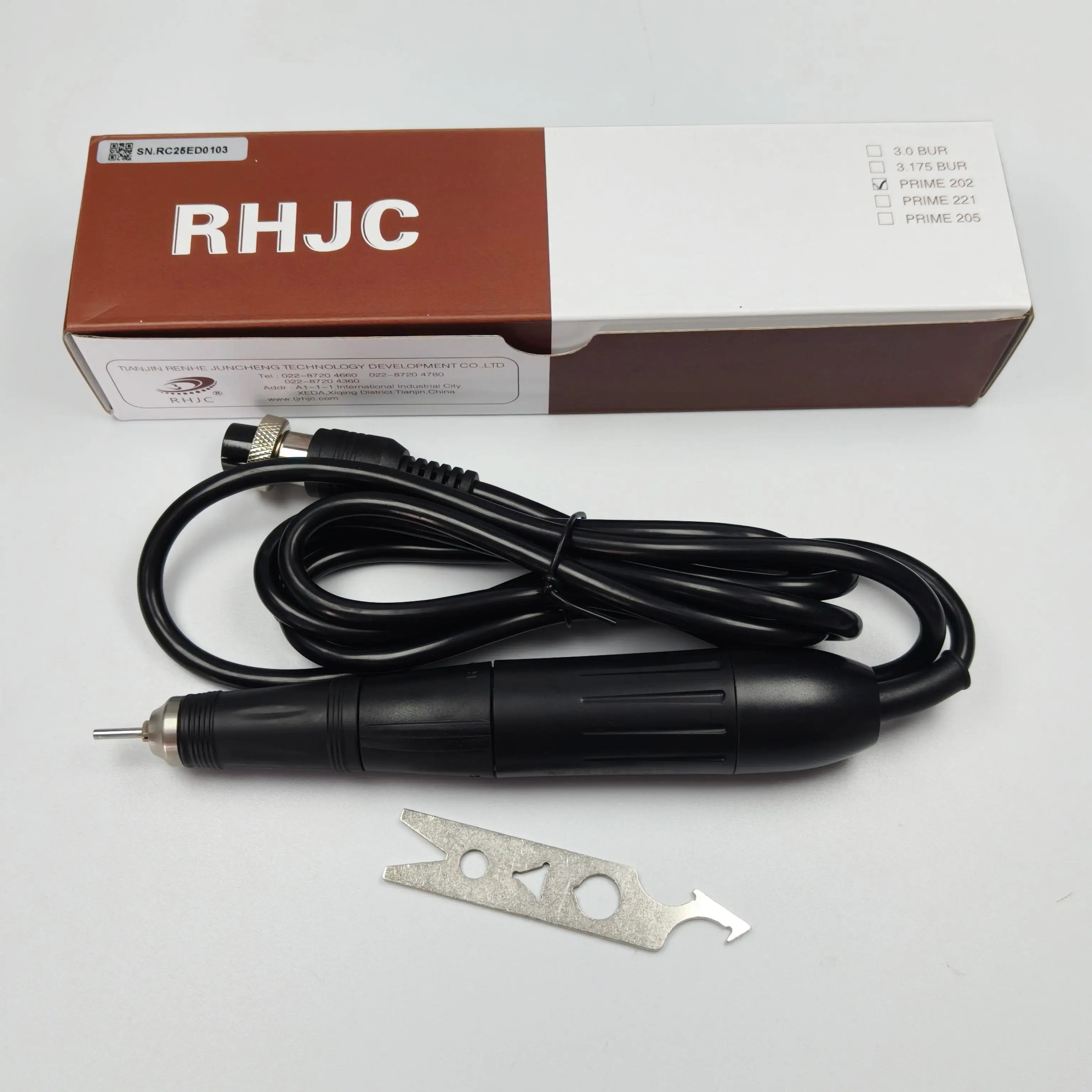 Dental Grinding Machine Dental Brushless DC Motor 50,000rpm Hand/Foot Speed Control System Prime 202