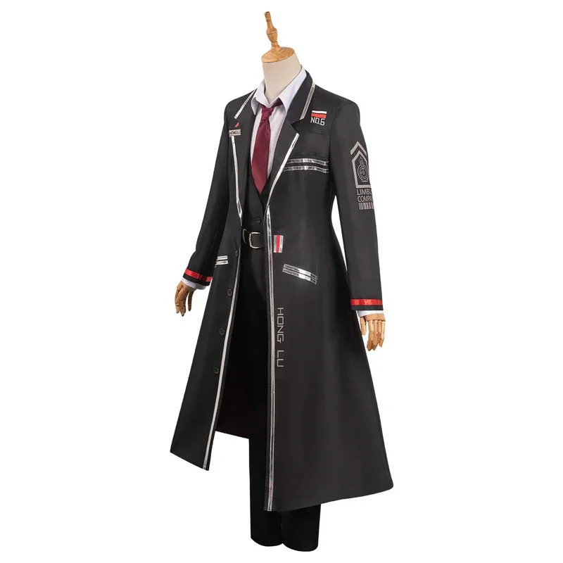 شركة XT8Limbus هونغ لو فاوست يي سانغ دانتي سنكلير أزياء تنكرية قميص معطف السراويل موحدة حفلة كرنفال الهالوين S @ XT6!