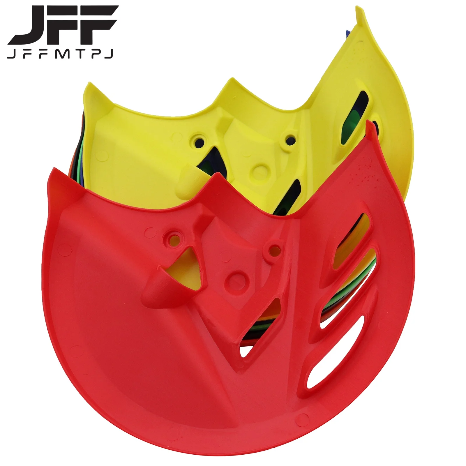 Motorcycle Front Brake Disc Plastic Protective Cover For Kayo T4 T6 For Honda CRF 250R 250RX 250X 450L 450R 450RWE 450RX 450X - view 2