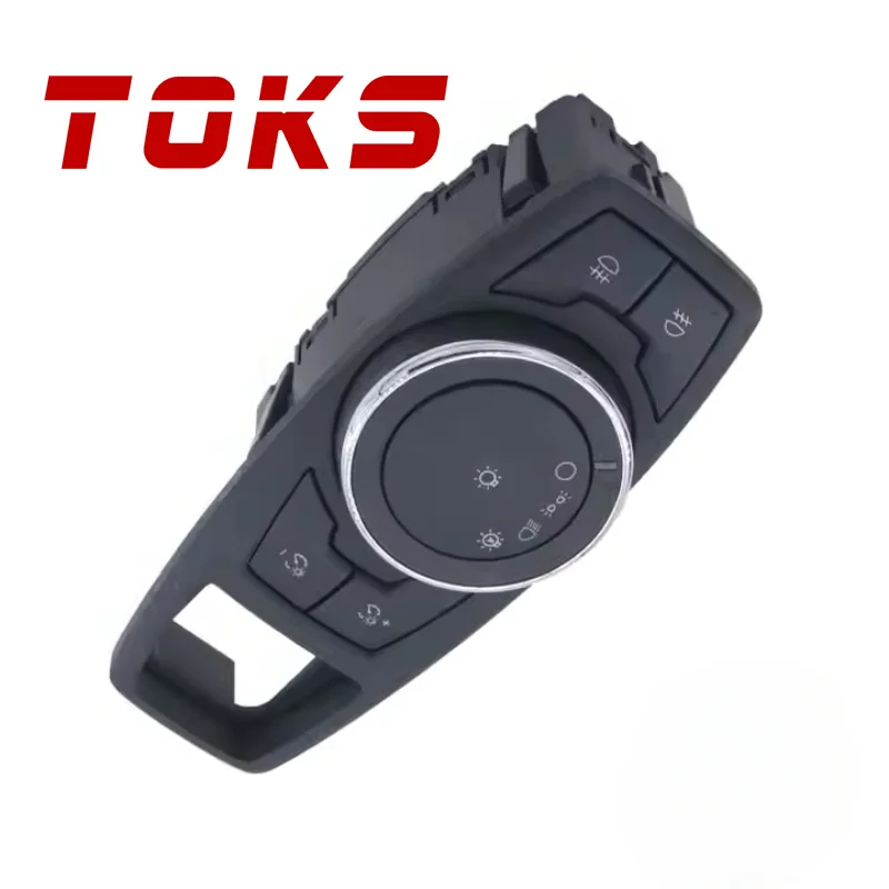 TOKS E1GT-13D061-ECW Headlamp Fog Light Headlight Control Switch FIT For Ford GALAXY MK3 S-MAX MK2 2016-2019 E1GT13D061ECW