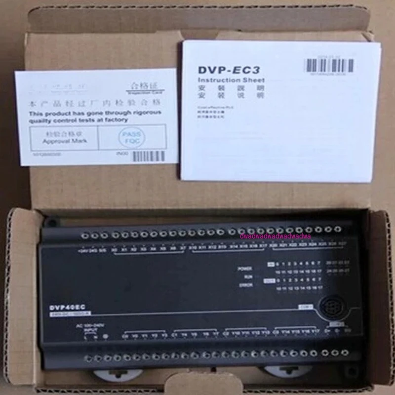 

Original PLC Programmable Controller EC3 Series DVP24EC00R3 DVP24EC00T3 DVP30EC00R3 DVP30EC00T3 DVP32EC00R3 DVP32EC00T3