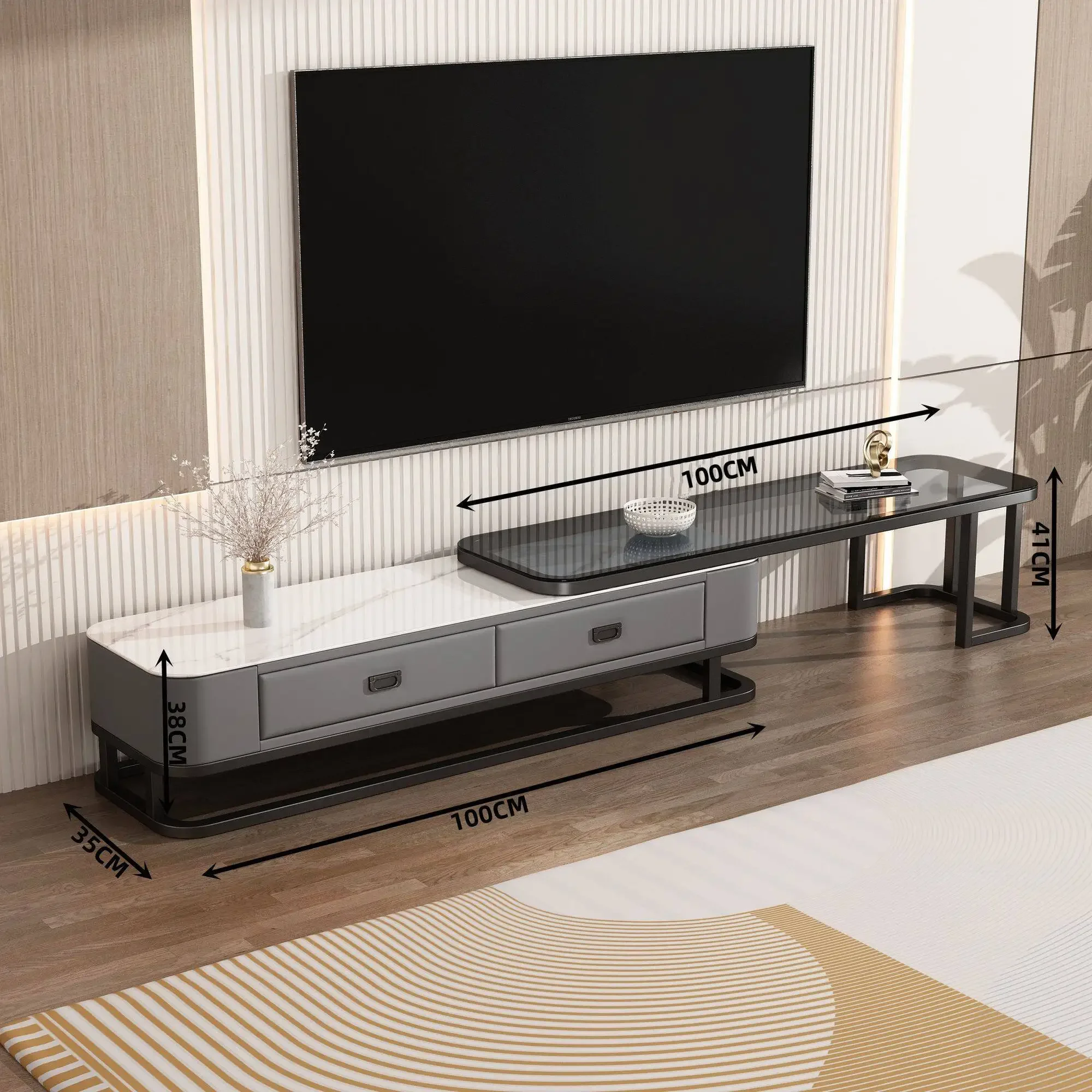 Modern Room Hanging Tv Stands Cradle House Coffee Table Tv Stands Desk Monitor Bracket Monitor Arm Muebles Tv Home Furniture
