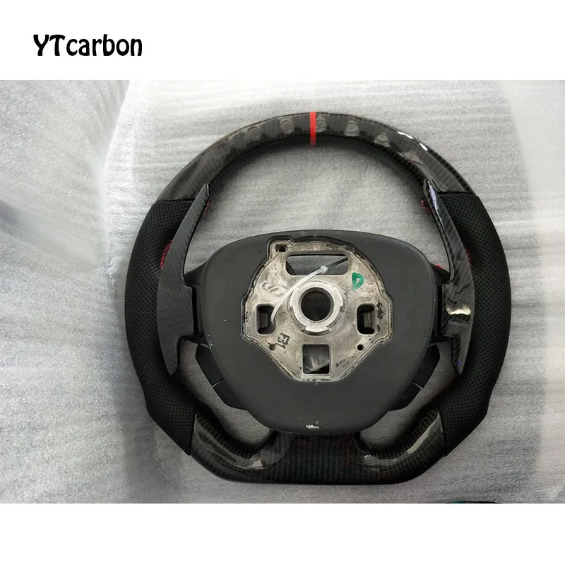 YTcarbon Custom Steering Wheels For Chevrolet Corvette C7 Custom Steering Wheel 2014-2019