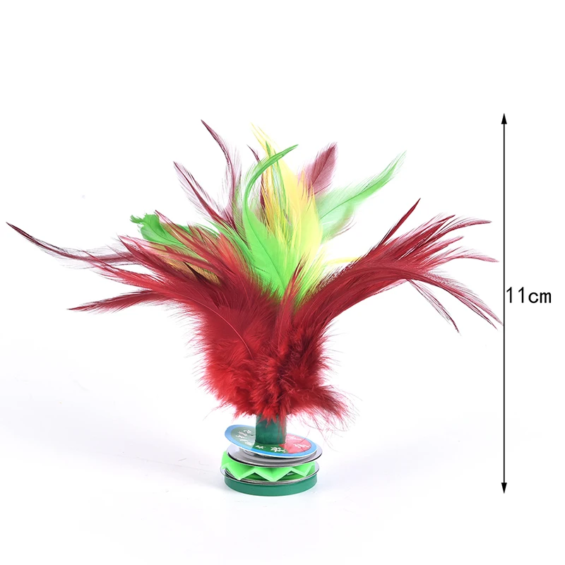 Colorful Feather Shuttlecock China Jianzi Foot Kick Fitness Entertainment