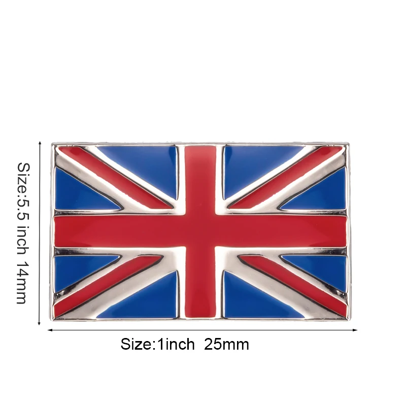 UK Flaggen-Anstecknadel aus Metall, Flaggen-Pin-Abzeichen
