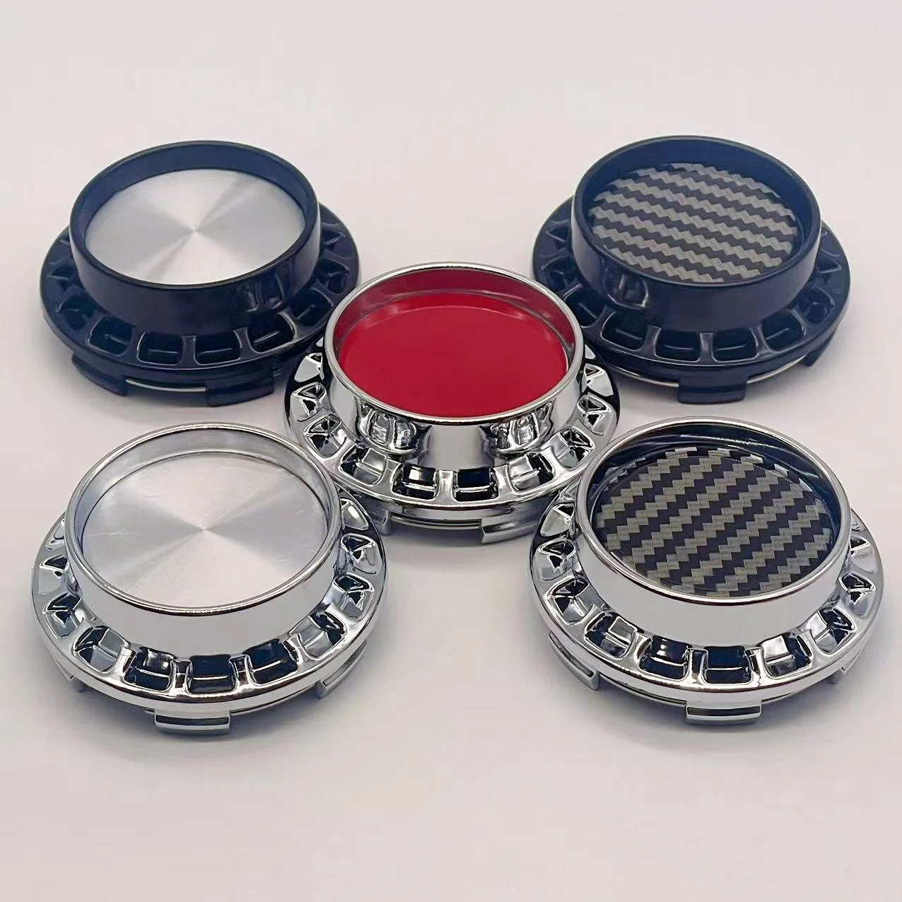 

4pcs No Logo Emblem Badge Car Wheel Center Caps 67MM 62MM Wheels Hub Cap Rim Hubcaps Cover Replace Car Accessories