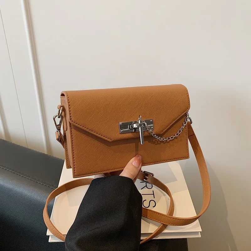 

Chic Leather Tote Bag For Ladies Women's Handbag Classic Elegant Messenger Design From Famous Brand