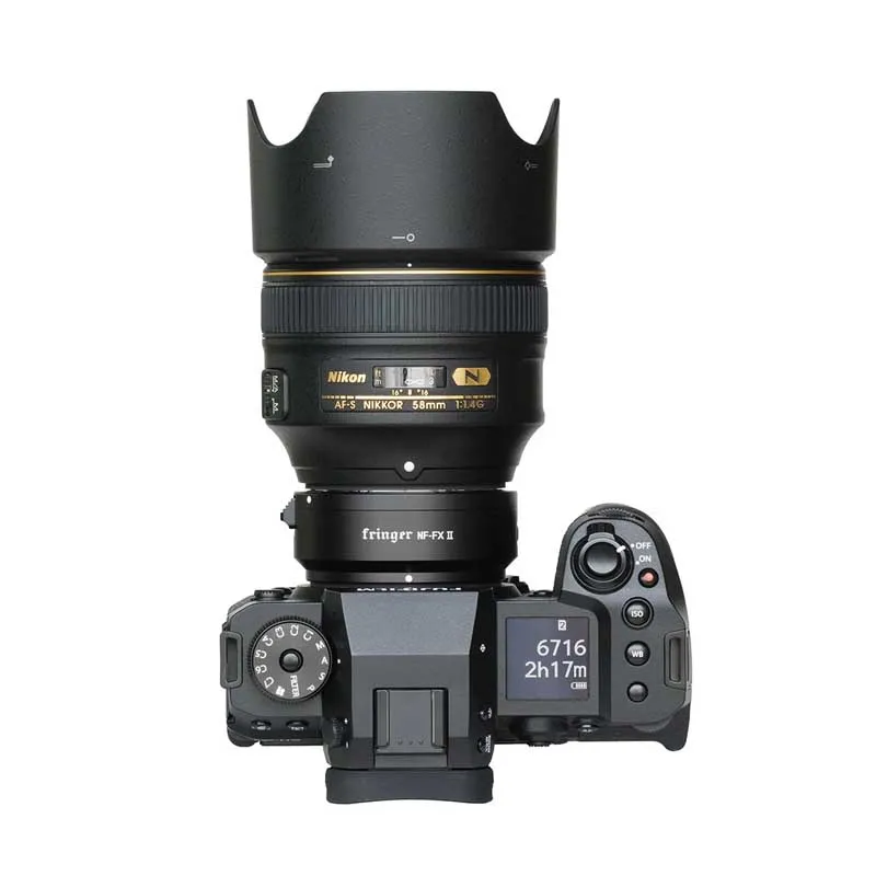 

Адаптер Fringer NF-FX II FR-FTX2 с автофокусом для объективов Nikon D G E на камеры Fujifilm X Mount X-S10 X-T3 T20 X-Pro3