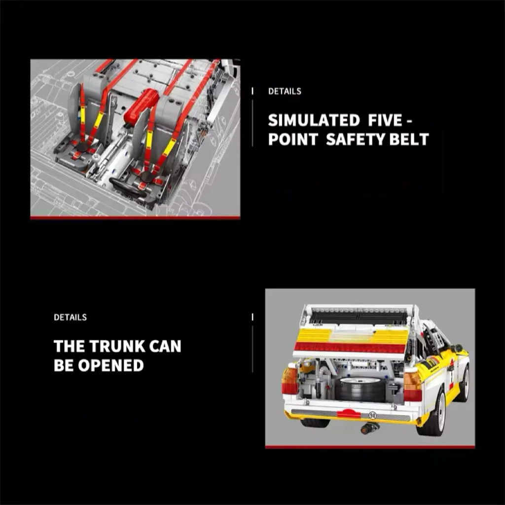 3887 قطعة MOC التقنية التحكم عن بعد سيارة رياضية S1 اللبنات الطوب نموذج تجميع لعب للأطفال هدية عيد ميلاد #3