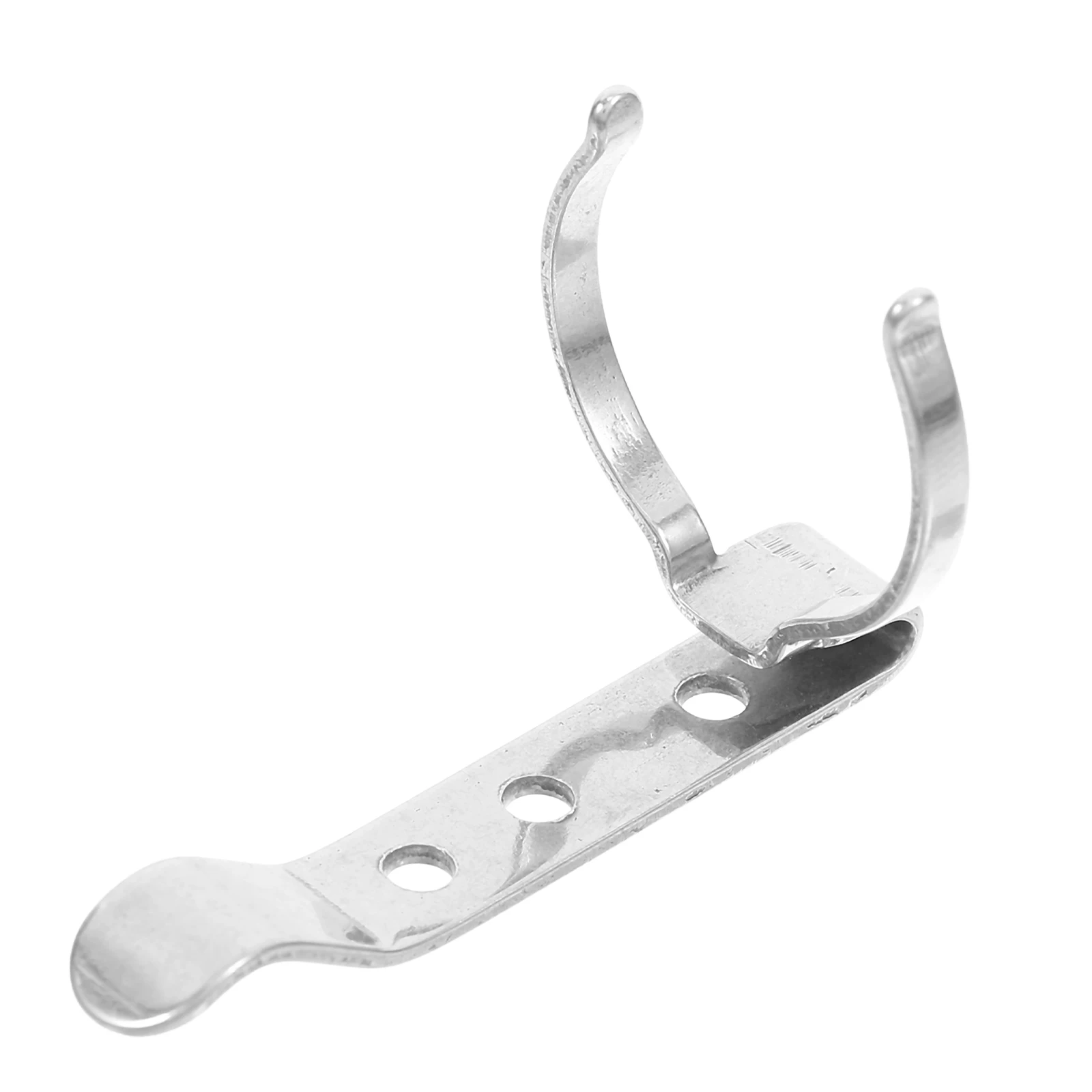 

Stainless Steel Flashlight Clip Belt Clip for T3 Lightweight Durable Metal Pocket Hat Tool Parts Accessories Outdoor Camping