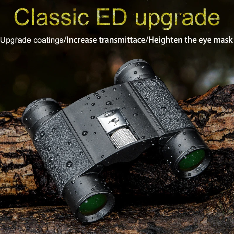 Shuntu 8x20 10x25 ED Binoculars Waterproof SMC Coating Eyepiece Bak4 Prism Optics Portable Folding Telescope For Camping Hunting