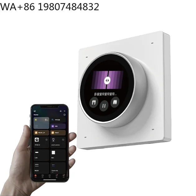 3-Gang BLE WiFi Knob Wall Switch Panel Smart Life APP Remote  Scene Dimming Automation Controller