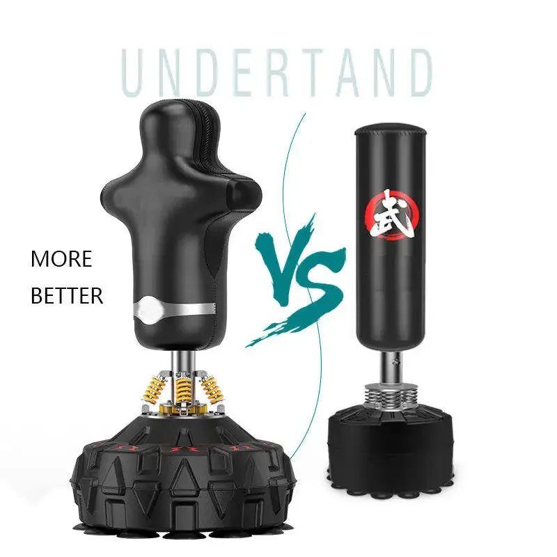 

2026 Humanoid Tumbler Boxing Sandbag Freestanding Martial Arts Training Dummy