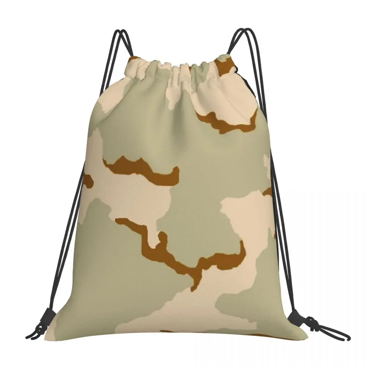 Sac à dos US Desert CamSolomon, 3 couleurs, sacs à cordon de proximité, sac de rangement de poche, sac à livres pour étudiants en voyage