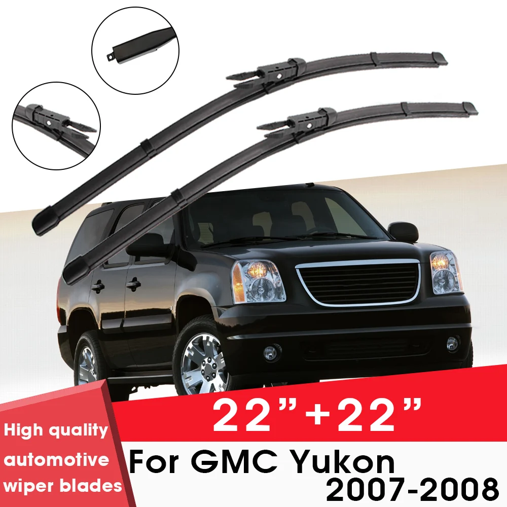 

BEMOST Car Wiper Blades Front Window Windshield Rubber Refill Wiper For GMC Yukon 2007-2008 22"+22" Car Accessories