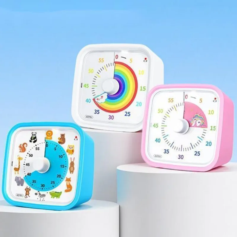 Digital Magnetic Kitchen Timer Countdown Alarm Clock Visual Silent Stopwatch Cooking Shower Study Classroom Office Time Reminder