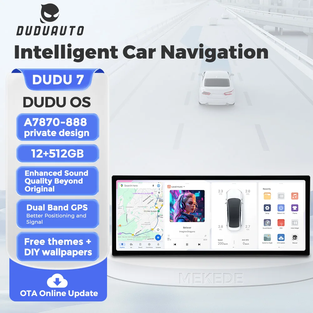 duu7 차량 멀티미디어 플레이어 리뷰: 12.3인치 2K 화면과 안드로이드 오토 연동으로 차량 인포테인먼트를 완전히 바꾼 나의 경험