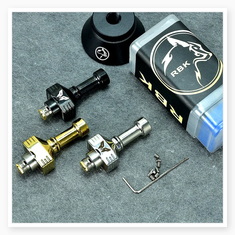 Wolfcoolvape Raizen Style RBA Bridge 316SS for Billet/BB/Boro Tanks - Compatible with Kayfun BB RBA Vape Tank
