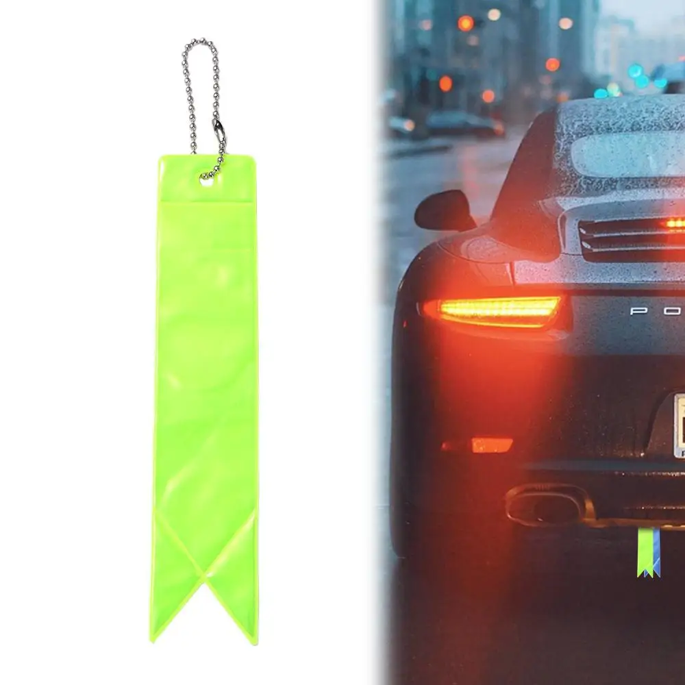 Ornaments Reflectors Adults Children Backpack Pendant Reflective Pendant Reflective Keychains Car Keyrings Reflective Strip