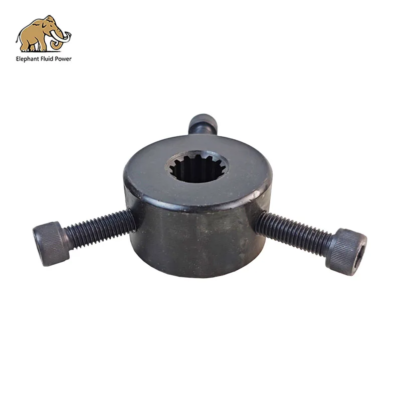

New Excavator Hydraulic Pump parts Rubber Coupling Spline 59# 10cm 3 hole 13T 60*23*19*36
