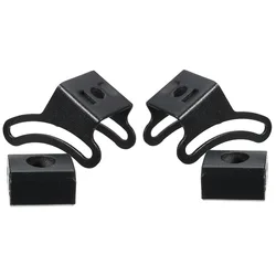 Pair Car LED Fog Light Work Light Bar Metal Slide Mounting Bracket Base Holder Light Bar Mount Bracket