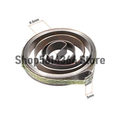 Drill Press Spring Quill Feed Return Coil Spring Assembly 680mm 36x6x0.65mm 2pcs