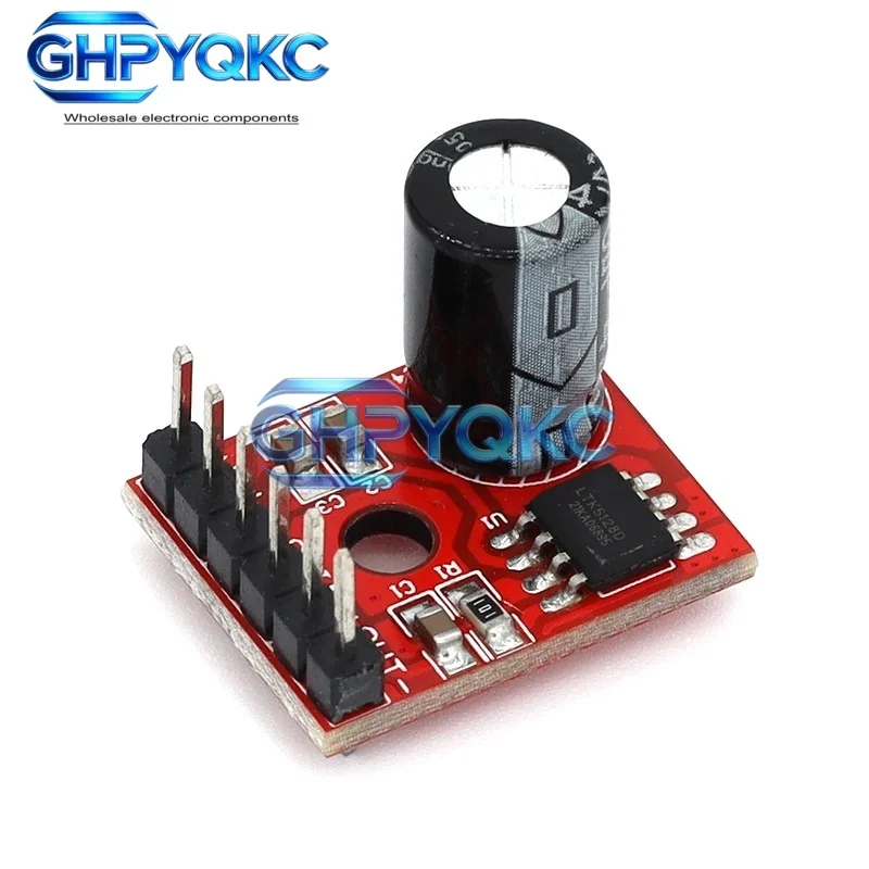 5128 Amplifier Board 5W Class D Digital Amplifier Board Mono Audio Module Low Distortion VS88715V DC2.5-5.5V LTK5128 Class AB