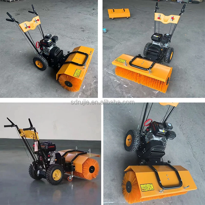 

Multifunctional Mini Electric Start Garden Snow Removal Equipment New Hydraulic Snowplow Sweeper with Core Engine Component