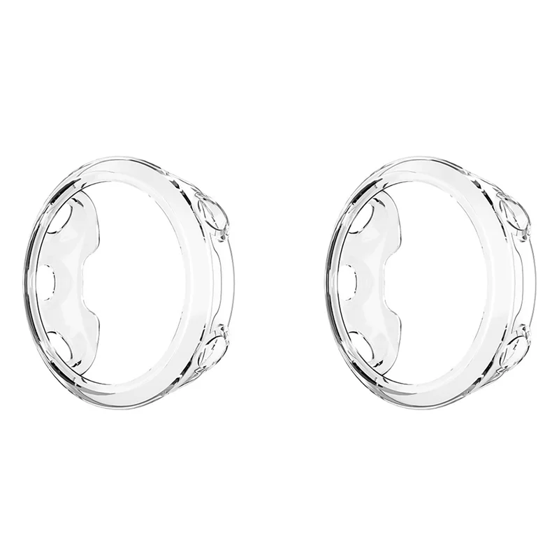 

2X защитный чехол для Garmin Swim 2, чехол из ТПУ, бампер для умных часов Garmin Swim 2 Swim2, белый-Y41A