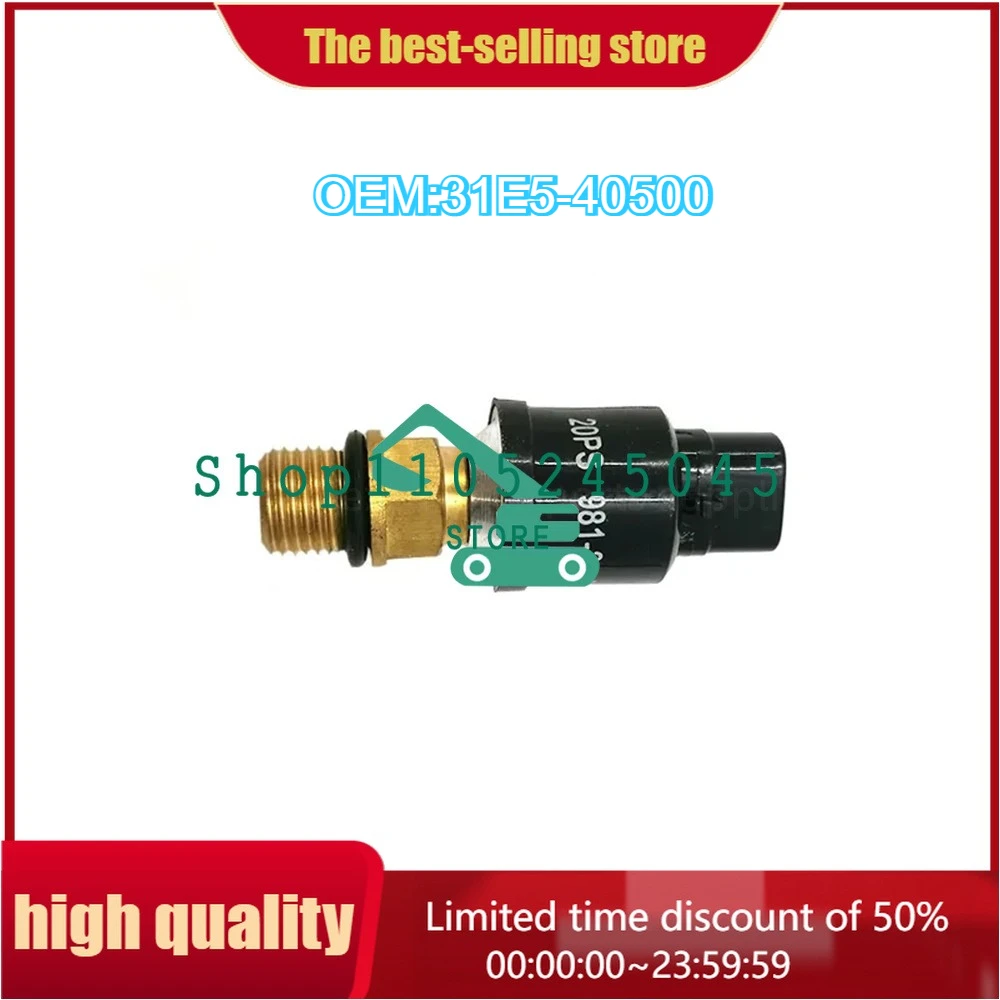 31E5-40500 20PS981-2 For R80 130 220 R225-7 R215 305-5-7-9 Main Control Valve Machinery Pressure Sensor Excavator Parts