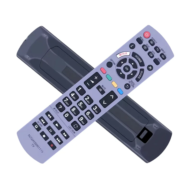 N2QAYB001115 Universal Remote Control Compatible with Panasonic TV Models TX-40EX700B TX-40EX700E TX-49EX610E TX-49EX613E TX-50E