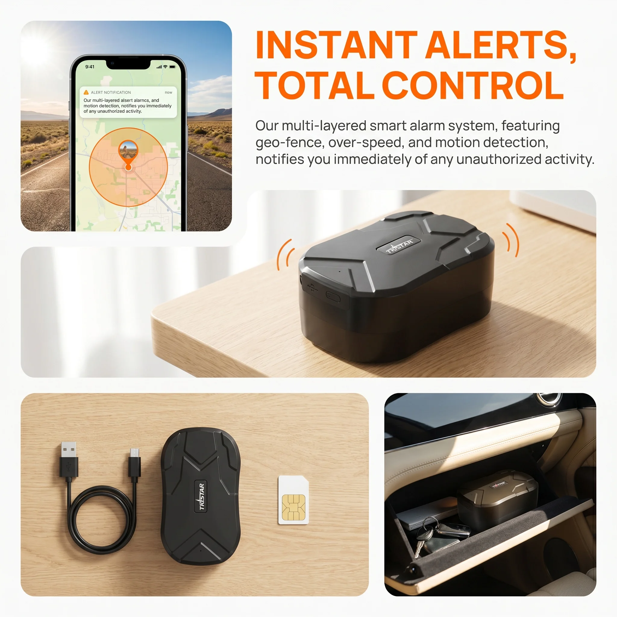 TKSTAR TK905c 4G 20000mAh GPS Tracker Car Magnetic GPS Locator Real Time Anti Theft Geofence For Car Vehicle Free APP
