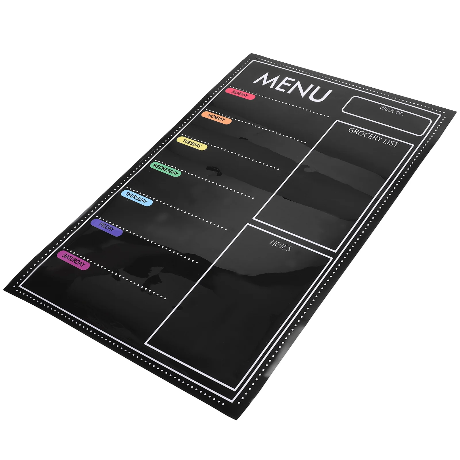 

Magnetic Menu Board Household Fridge Magnet Writing Board Meal Writing Board dry erase board for refrigerator