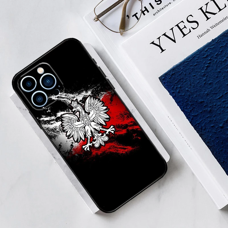 Poland Flag Phone Case For iPhone 13 11 12 14 15 16 Pro Max 7 8 Plus X XS XR 12 13 Mini Bumper Cover