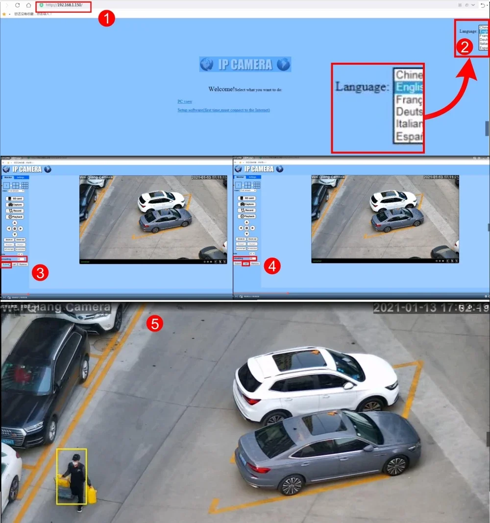 Anxinshi precio de fábrica luz de seguimiento humano automático y advertencia de voz misma vez cámara PTZ 4G con sistema Solar