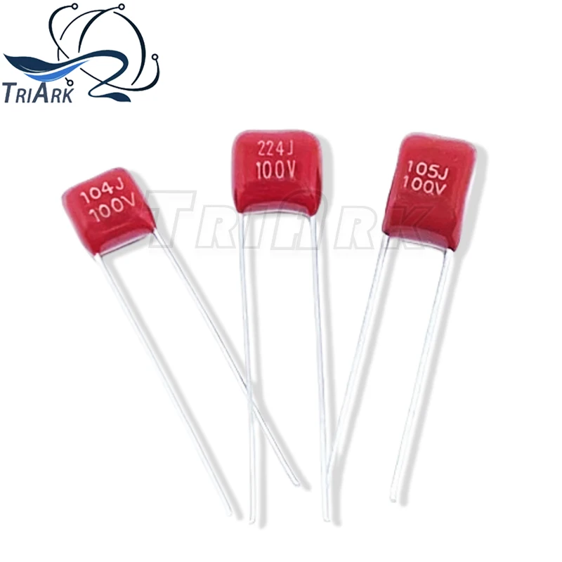 10pcs 100V 393 473 683 104 224 394 474 105 335 106 101 471 102 152 222 332 472 682 103 223 333 J CBB Capacitor 1UF 0.1UF 0.47UF