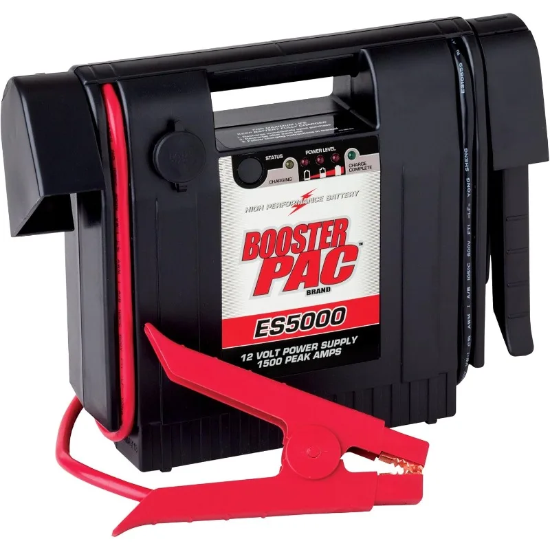 

Booster PAC ES5000 1500 Peak Amp 12V Jump Starter