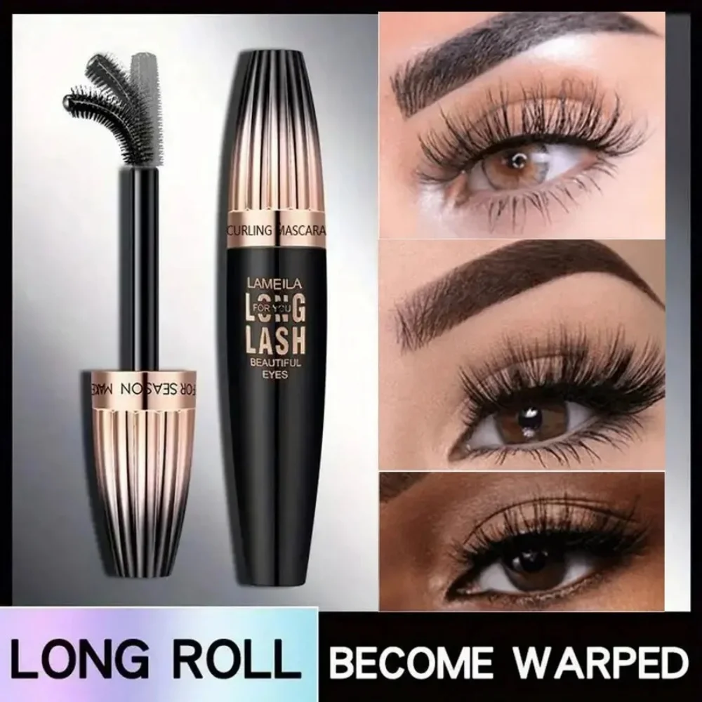 1PC Ultra-fine Brush Head, Easy To Apply, Curling, Thick Mascara, An Ideal Gift for Girls To Create Perfect Eyes Mascara Makeup