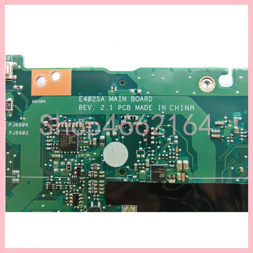 Imagem -04 - Placa-mãe do Portátil para Asus E402sa N3050 N3060 N3150 N3160 N3700 N3710 E402sa E502sa X502sa F502sa L502sa L402sa