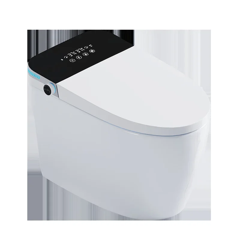 all-in-one intelligent toilet full automatic flip voice sterilization instant hot toilet without water pressure limit foam shiel