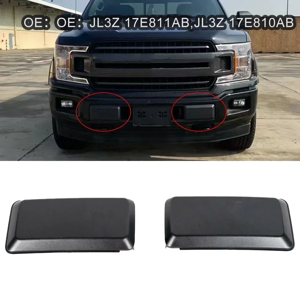 

2pcs Car Front Bumper Bezel For Ford F150 2018-2020 Front Bumper Cover Lower Grille Trim Panel JL3Z17E811AB /JL3Z17E810AB