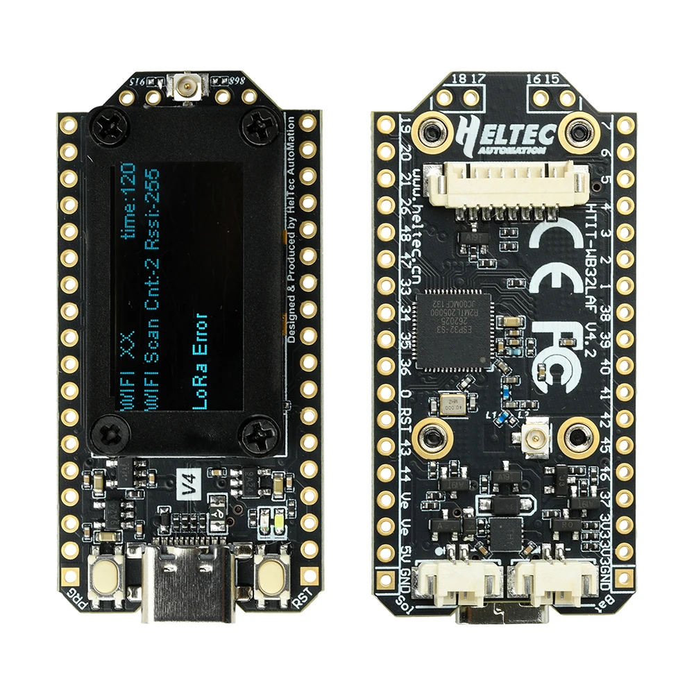 863-928 MHz Heltec LoRa 32 V4 Meshtastic GPS ESP32 SX1262 OLED Solarbetriebenes Entwicklungsboard Mesh-Netzwerk WiFi LoRa für Arduino IoT – Detail 11
