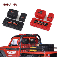 3Pcs Garage Series 1/10 Scale Military Storage Box Shipping Case for RC Crawler Axial SCX10  TRX-4 TRX-6 MST Recat GEN8