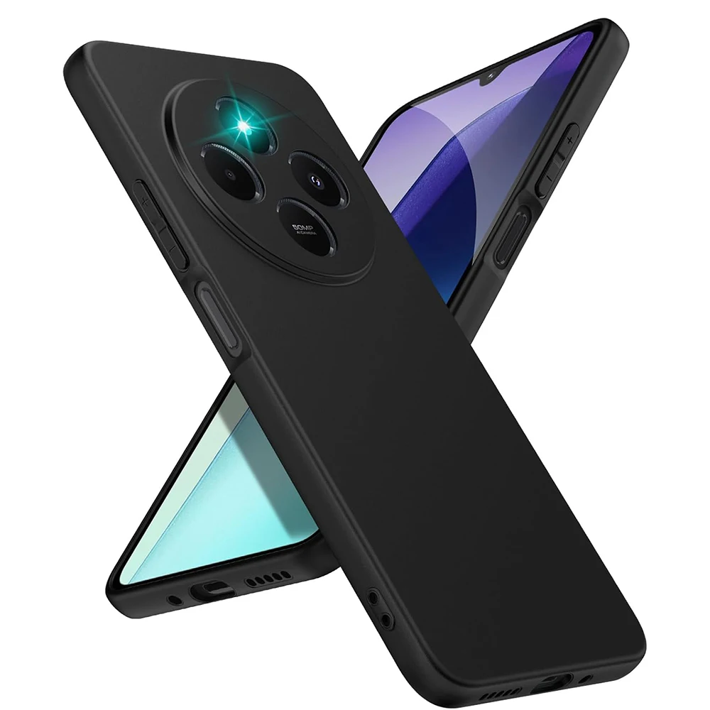 

Роскошный ультратонкий силиконовый мягкий чехол для Xiaomi Redmi 14C 13C 12C 11A Redmi A3 A3X A3 Pro A4 4G 5G, матовый, противоударный