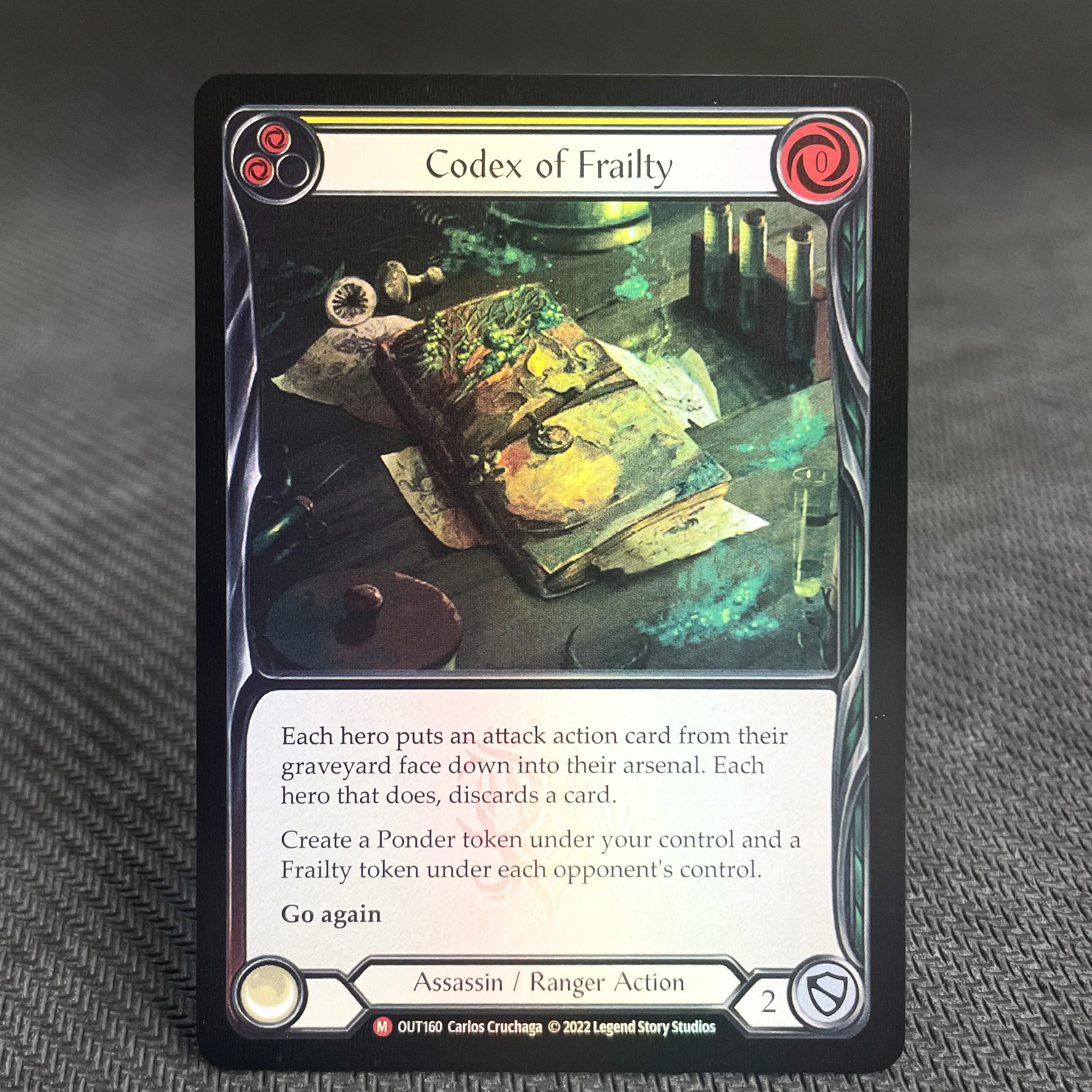 PROXY FAB Foil Cards High Quality Codex of Frailty Crown of Dominion Flick Knives TCG Entertainment Game