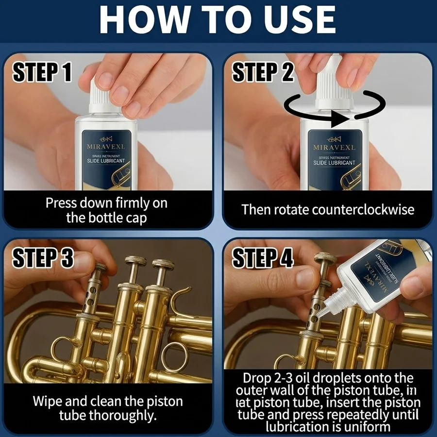 Brass Instrument Valve Oil 30m - Trumpet Valve Oil review and price