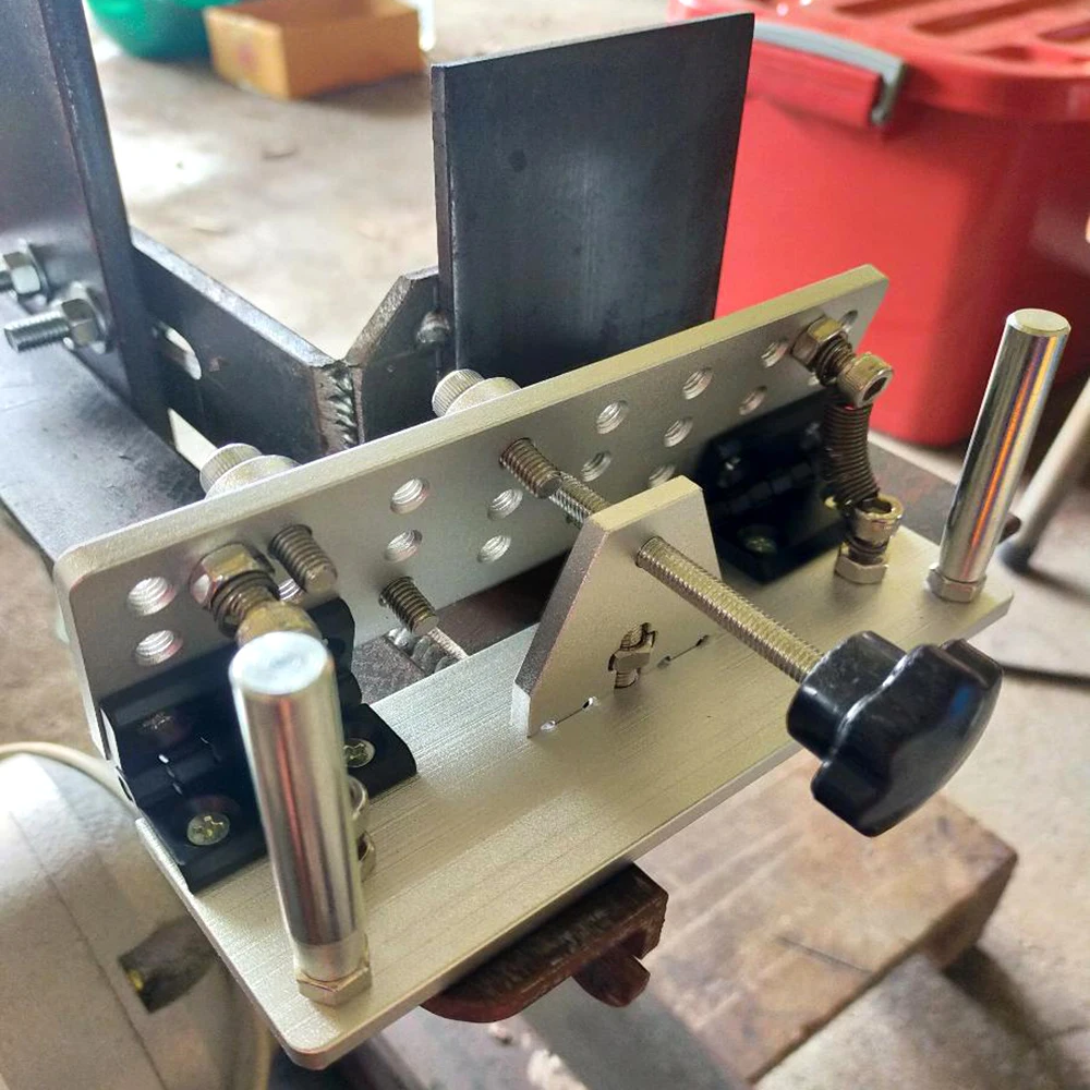Belt Grinder Parts Convenient Knife Sharpener Jig Knife Jig Sharpening Locator Knife Sharpening Clip for Belt Sander Machine