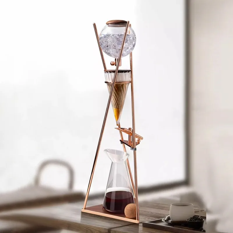 Ice drop pot Commercial ice drop cold brew pot Tea coffee drip ice brew coffee pot