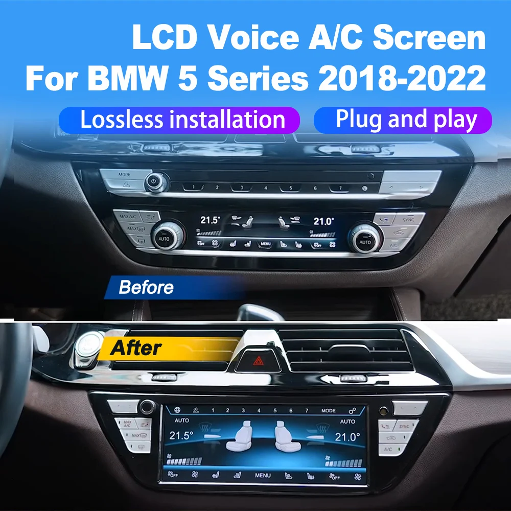 Automotive Digital Communication Control Panel For BMW 5 Series F10 F11 5GT F07 F18 M5 Multimedia Air Conditioning Player