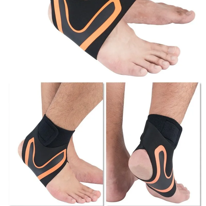 Double Pressure Elastic Bandage Comfortable Breathable Prevent Inversion and Eversion Post Injury Repair Exercise Ankle Brace